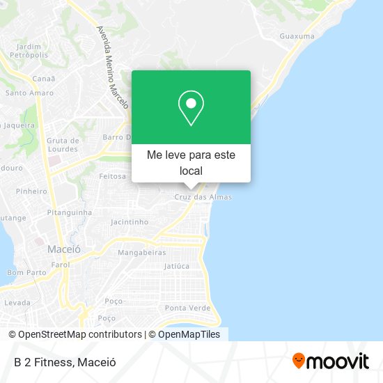 B 2 Fitness mapa
