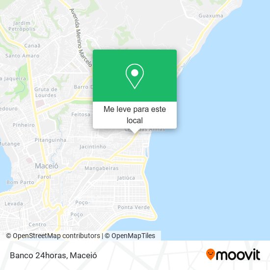 Banco 24horas mapa