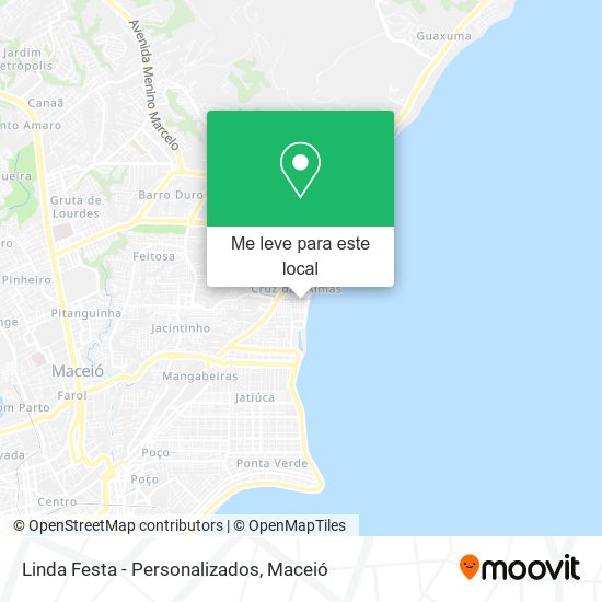 Linda Festa - Personalizados mapa