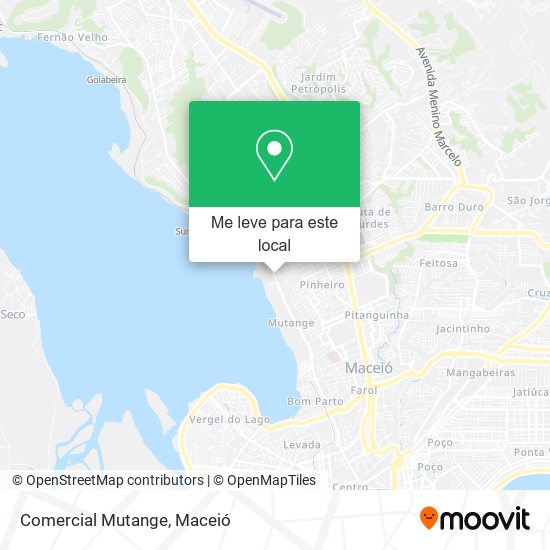 Comercial Mutange mapa