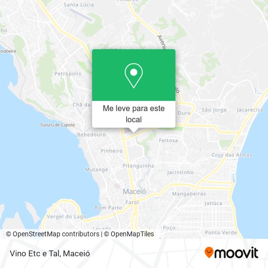 Vino Etc e Tal mapa