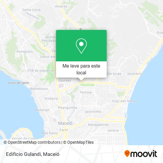 Edifício Gulandi mapa