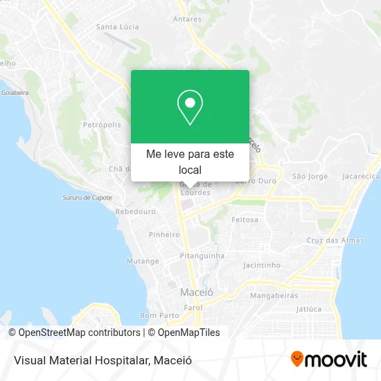 Visual Material Hospitalar mapa