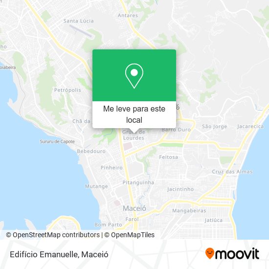 Edifício Emanuelle mapa