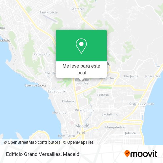 Edifício Grand Versailles mapa