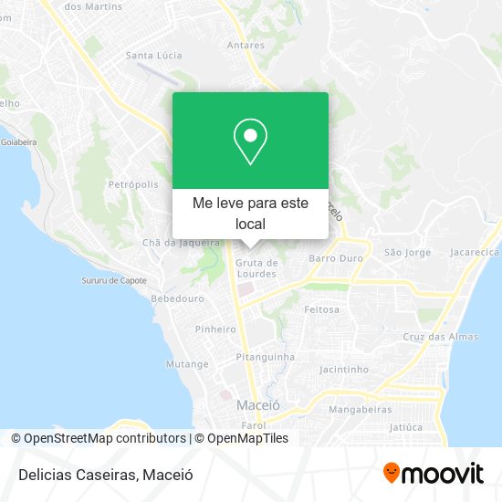 Delicias Caseiras mapa