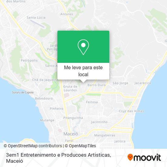 3em1 Entretenimento e Producoes Artisticas mapa