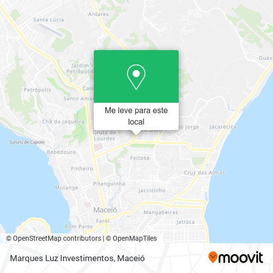 Marques Luz Investimentos mapa