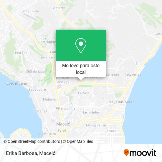 Erika Barbosa mapa
