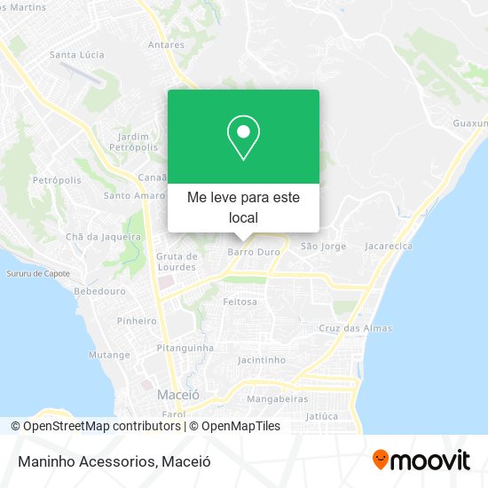Maninho Acessorios mapa