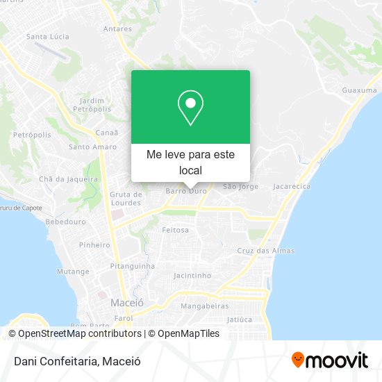 Dani Confeitaria mapa