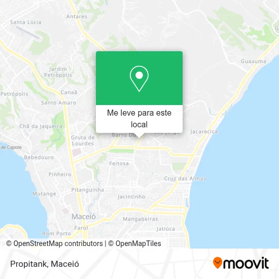 Propitank mapa