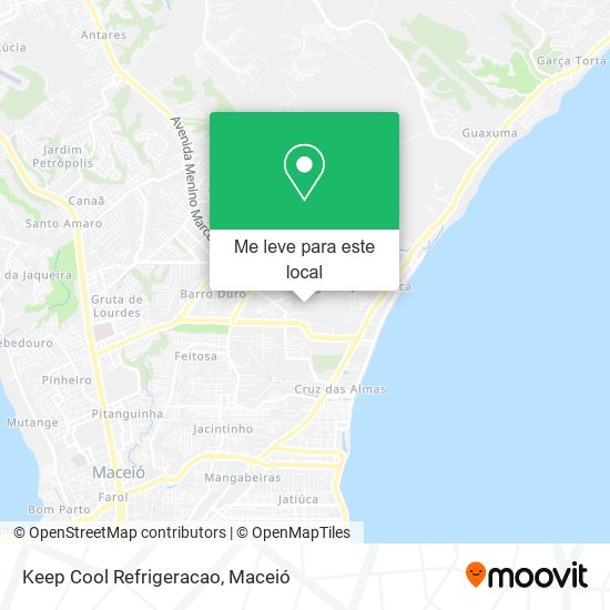 Keep Cool Refrigeracao mapa
