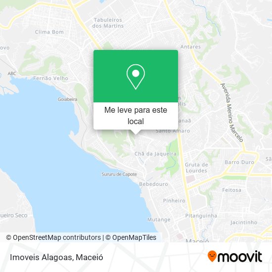 Imoveis Alagoas mapa
