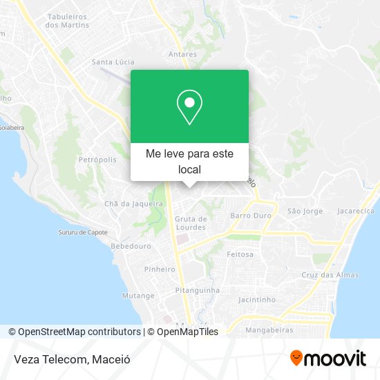 Veza Telecom mapa