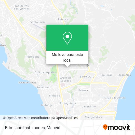 Edmilson Instalacoes mapa