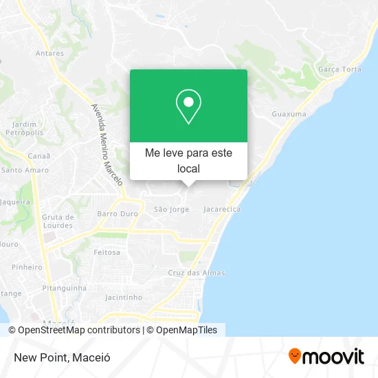 New Point mapa