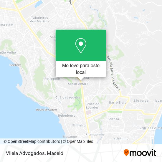 Vilela Advogados mapa