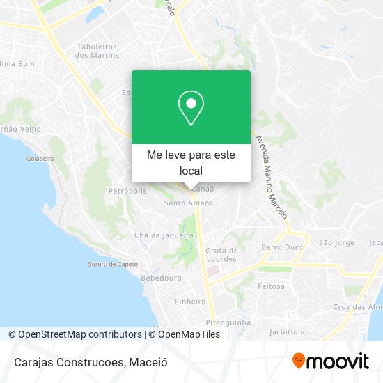 Carajas Construcoes mapa