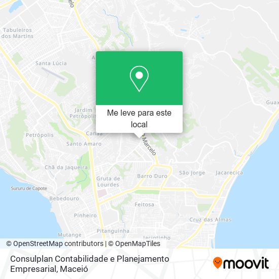 Consulplan Contabilidade e Planejamento Empresarial mapa
