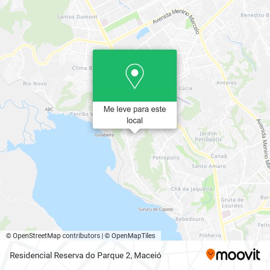 Residencial Reserva do Parque 2 mapa