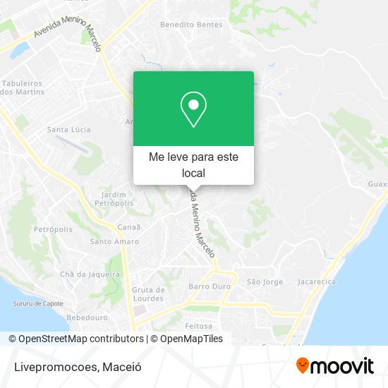 Livepromocoes mapa