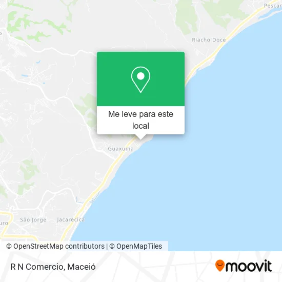 R N Comercio mapa