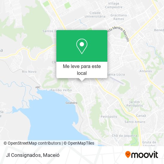 Jl Consignados mapa
