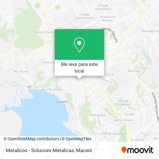 Metalicos - Solucoes Metalicas mapa