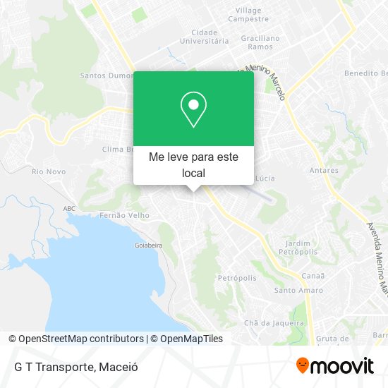 G T Transporte mapa