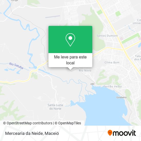 Mercearia da Neide mapa