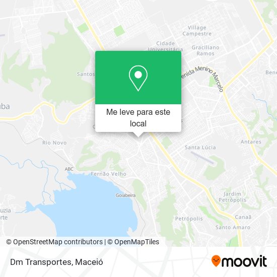 Dm Transportes mapa