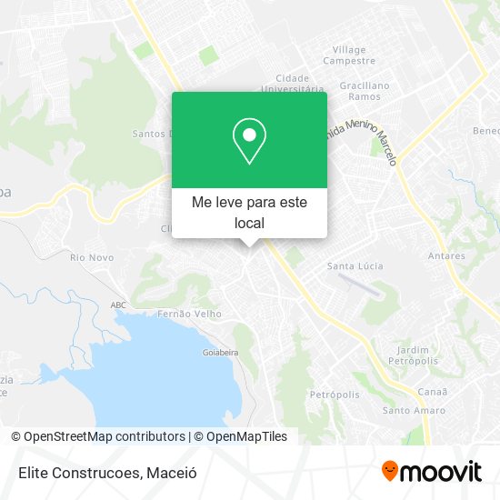 Elite Construcoes mapa