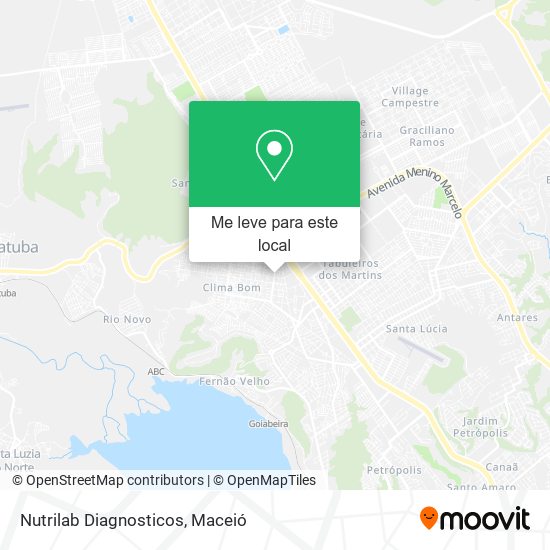 Nutrilab Diagnosticos mapa