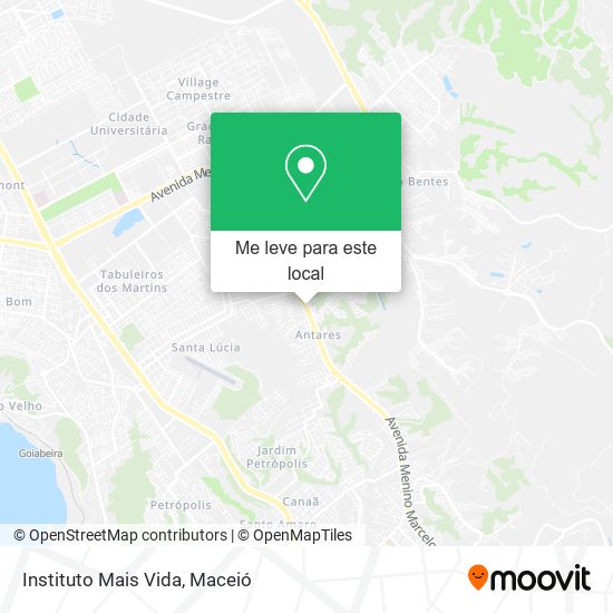 Instituto Mais Vida mapa