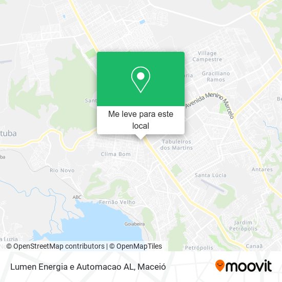 Lumen Energia e Automacao AL mapa