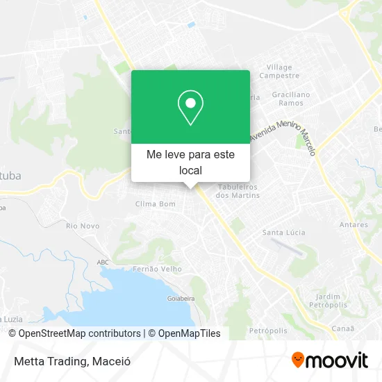 Metta Trading mapa