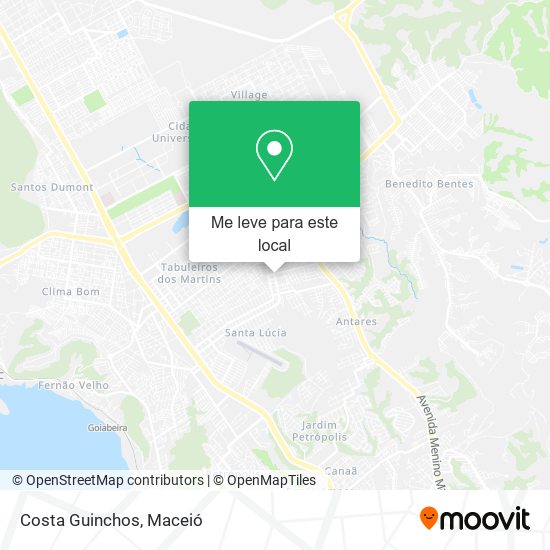 Costa Guinchos mapa