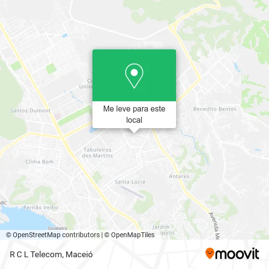R C L Telecom mapa