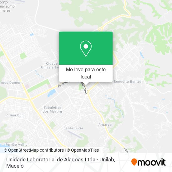 Unidade Laboratorial de Alagoas Ltda - Unilab mapa
