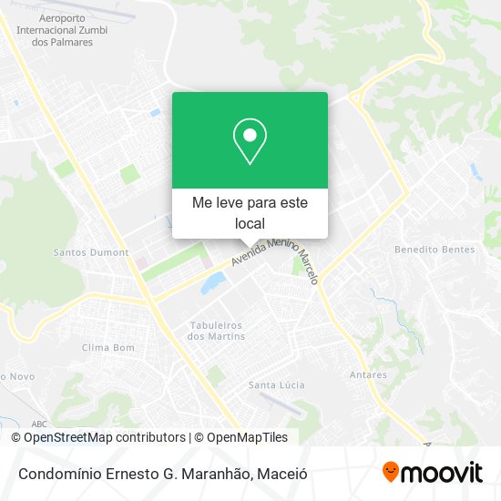 Condomínio Ernesto G. Maranhão mapa