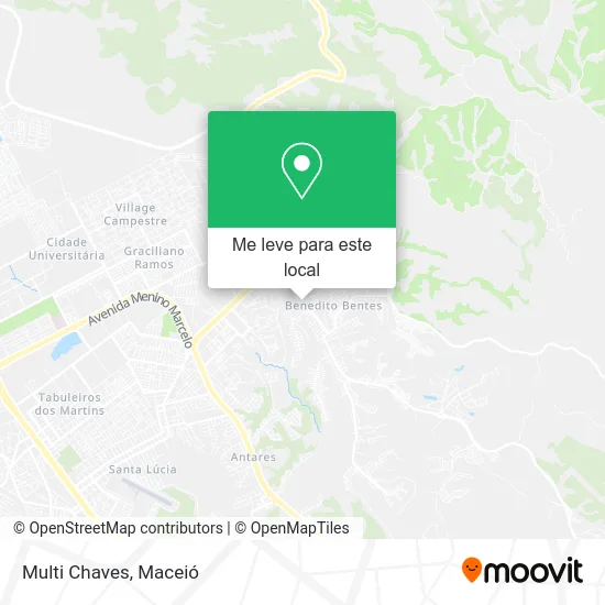 Multi Chaves mapa