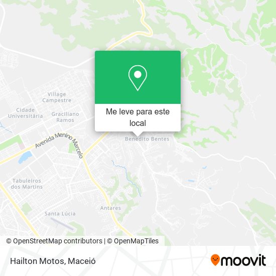 Hailton Motos mapa