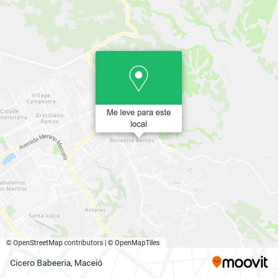 Cicero Babeeria mapa