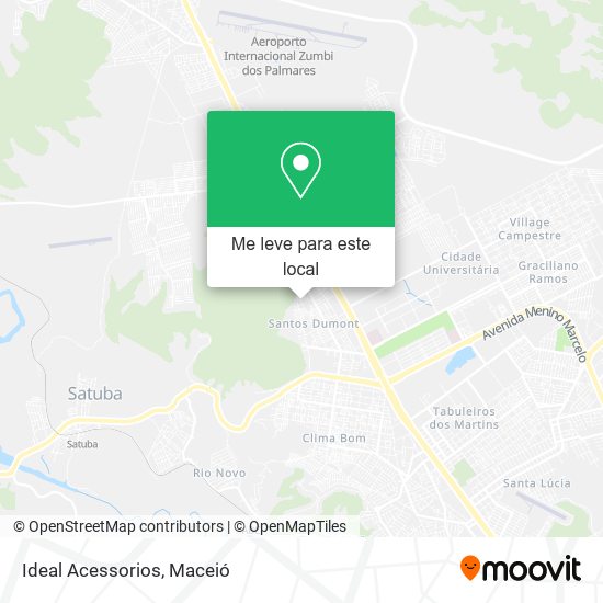 Ideal Acessorios mapa