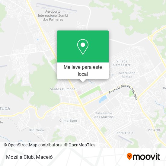 Mozilla Club mapa