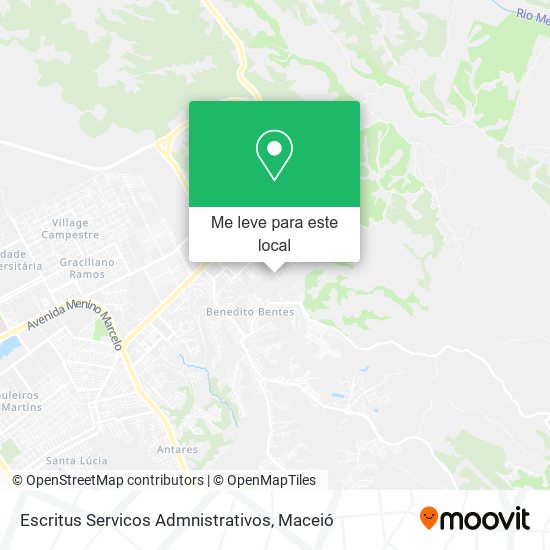 Escritus Servicos Admnistrativos mapa