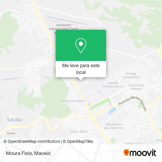 Moura Fisio mapa