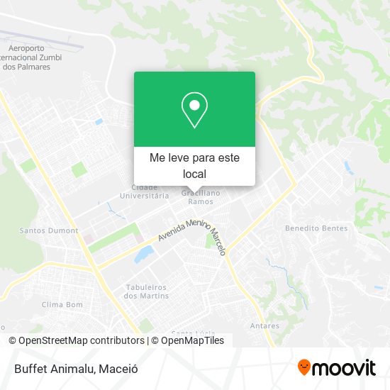 Buffet Animalu mapa