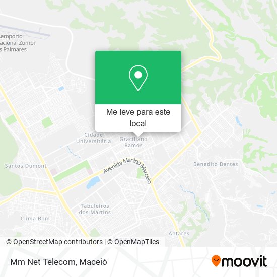 Mm Net Telecom mapa